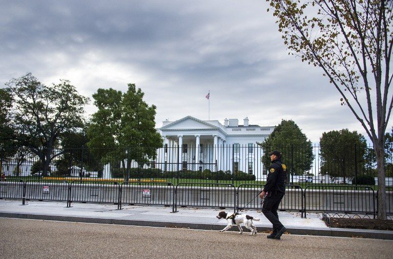 White House lockdown after noise is heard
