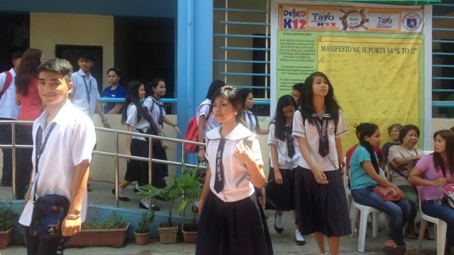With school near fault line, Marikina students transferred