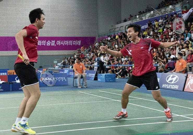 Badminton goldrush for Indonesia at Asian Games