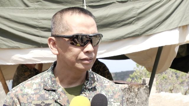 Philippine Marine Corps Training Center Superintendent Colonel Alvin Parreño
