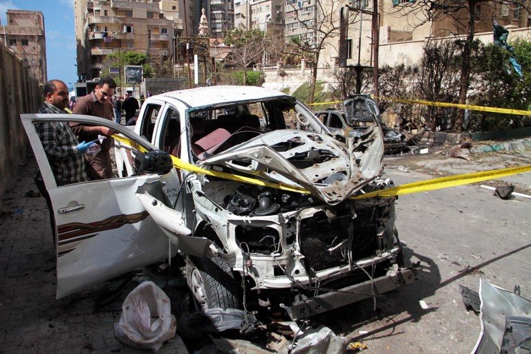 Policeman dead in pre-election bombing in Egypt’s Alexandria