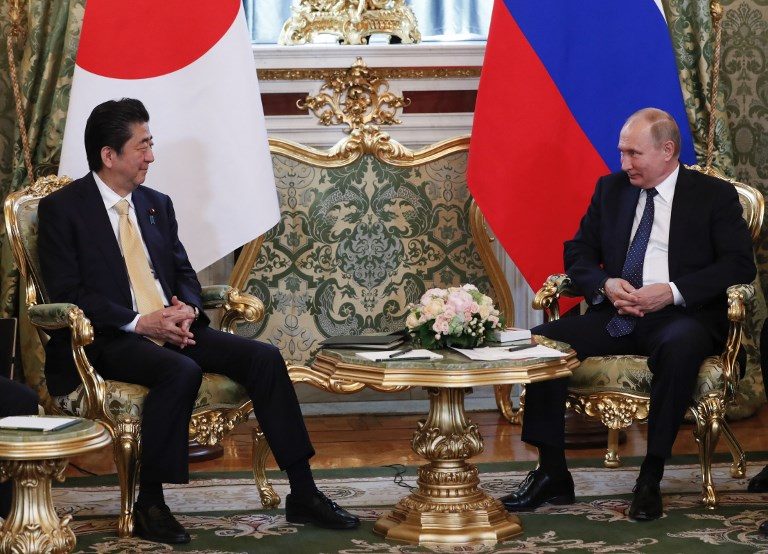 Putin, Abe pledge to ‘reinforce cooperation’
