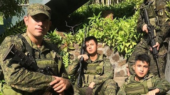 Gerald Anderson now a reservist for the Philippine Army