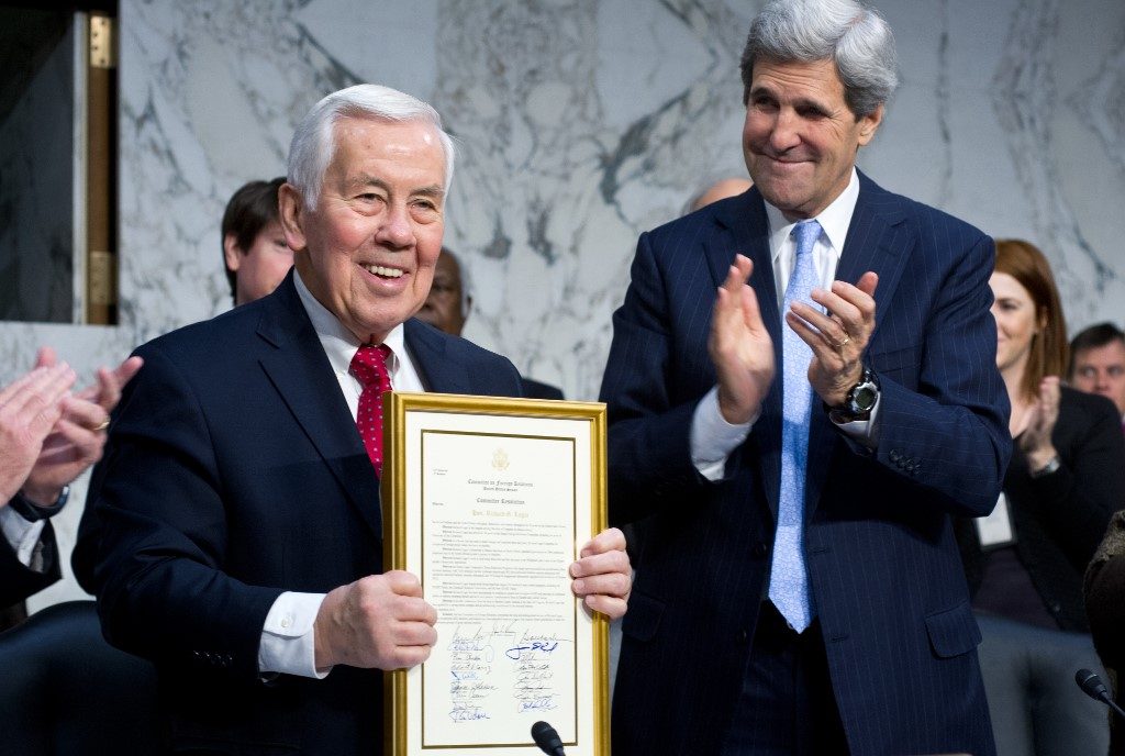 Richard Lugar, U.S. foreign policy luminary, dies at 87
