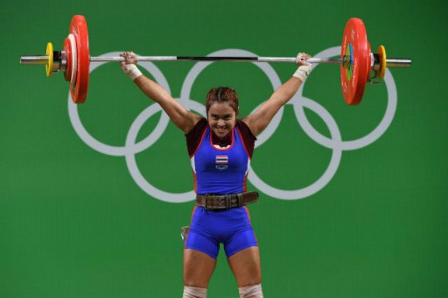 Thai weightlifter dedicates Olympic gold to ailing king