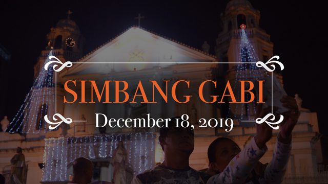 READ: Gospel for Simbang Gabi – December 18, 2019