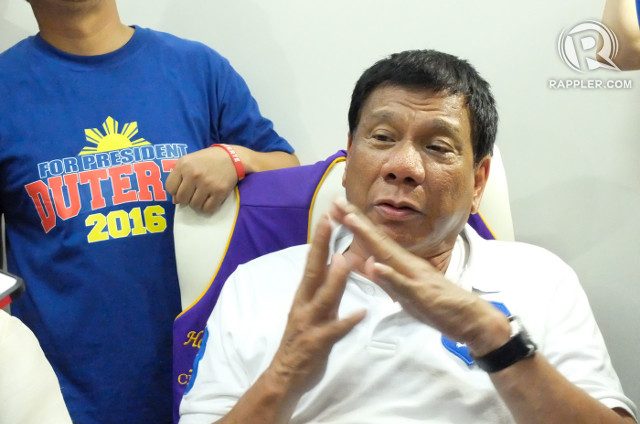 Duterte bares details of 3-to-6-month anti-crime plan