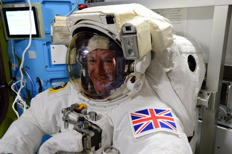 ‘Exhilarated’ British astronaut starts first spacewalk