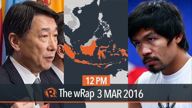 Indonesia quake, sanctions vs N. Korea, Manny Pacquiao | 12PM wRap