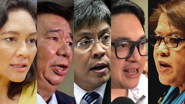 MAJORITY? Senators urge their Liberal Party-allied colleagues to rethink if they would stay with the majority bloc.  