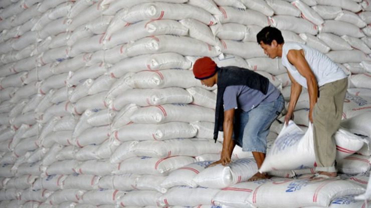 Emergency rice ready for Typhoon Ruby aftermath