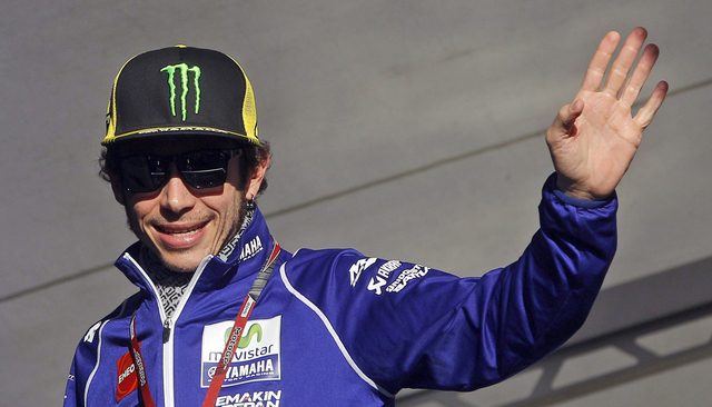 Pembalap Valentino Rossi kembali alami cedera