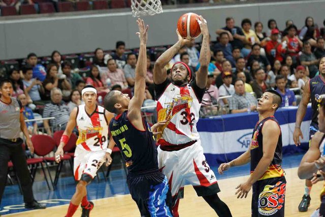 San Miguel takes down Rain or Shine for first win of conference