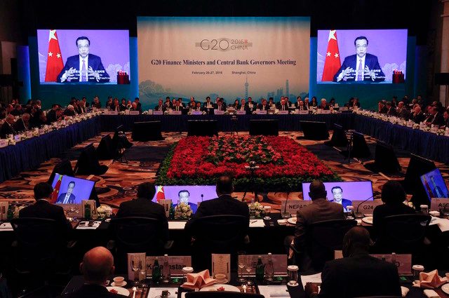 Negara-negara G20 menjanjikan alat untuk meningkatkan pertumbuhan ekonomi dunia