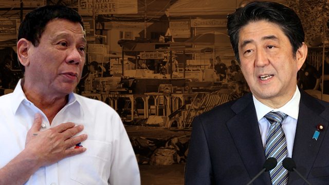 Abe to Duterte: Japan stands in solidarity with PH
