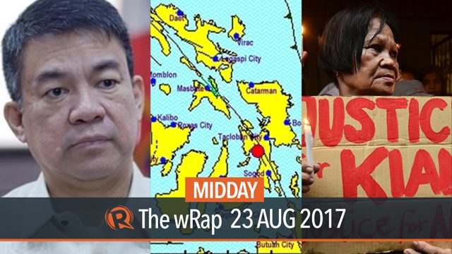 Pimentel, Leyte earthquake, Sung Kim | Midday wRap