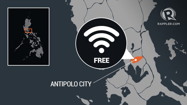 Free wifi sa Antipolo City inilunsad