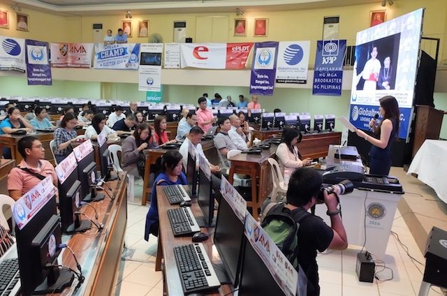 COMMAND CENTER. The PPCRV on May 3, 2016 unveils its command center for the 2016 polls. Photo by Alecs Ongcal/Rappler  