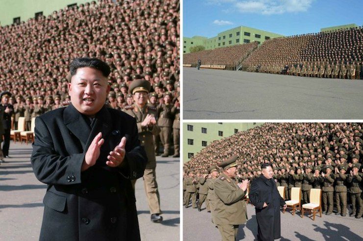 Look, no cane: North Korea’s Kim walks without walking stick