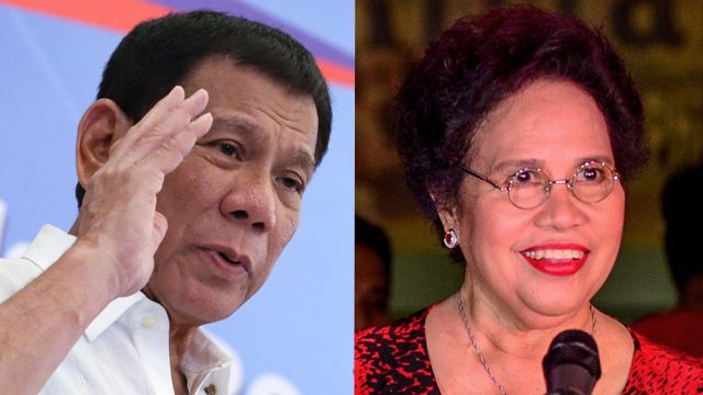 Duterte on Miriam’s death: May your legacy guide PH