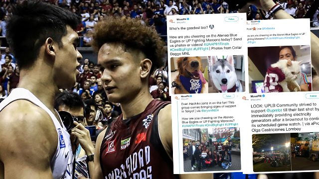 From quirky cheers to diehard dogs, UAAP fans up their game