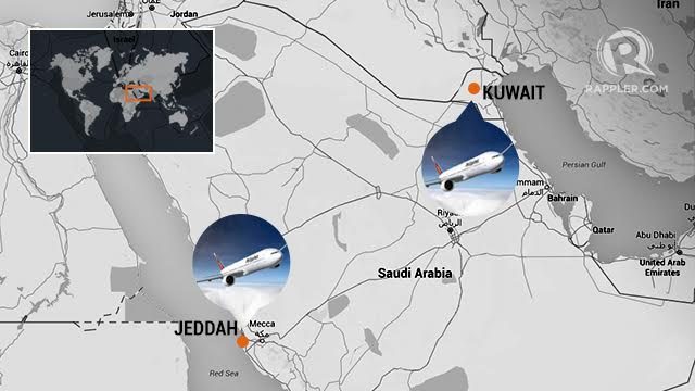 PAL to start flying to Kuwait, Jeddah this January
