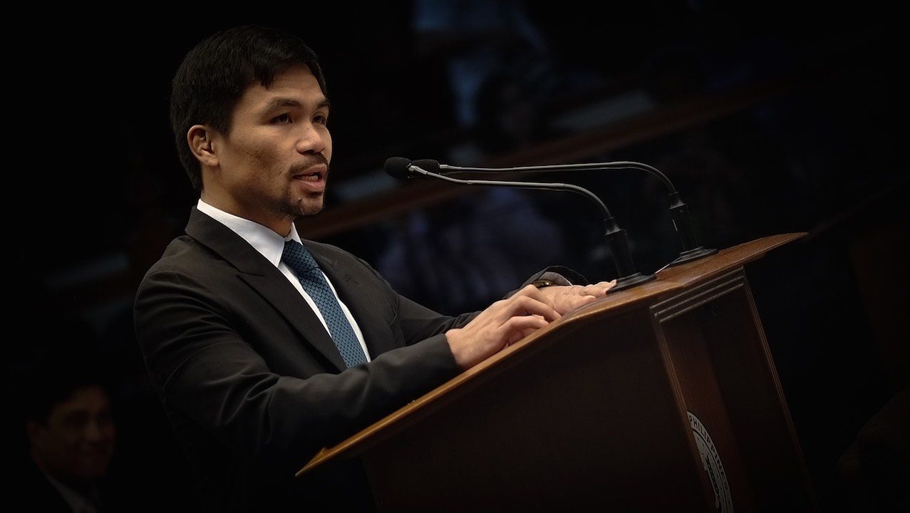 Pacquiao’s 1st privilege speech: God is for death penalty