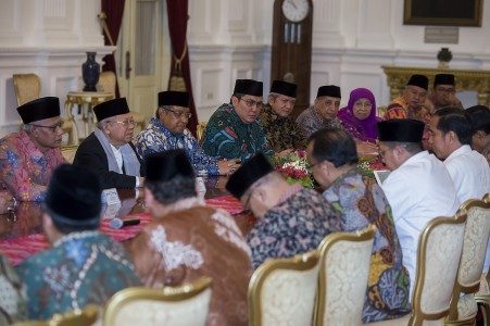 Presiden undang ulama ke istana, apa isi pertemuan mereka?