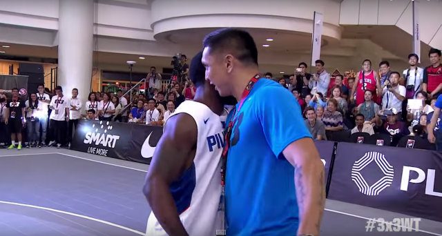 WATCH: American FIBA 3×3 player pays tribute to Jimmy Alapag