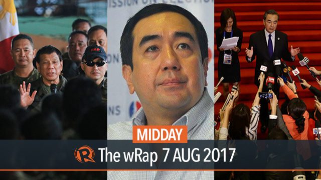 Bautista, Duterte, China and ASEAN | Midday wRap