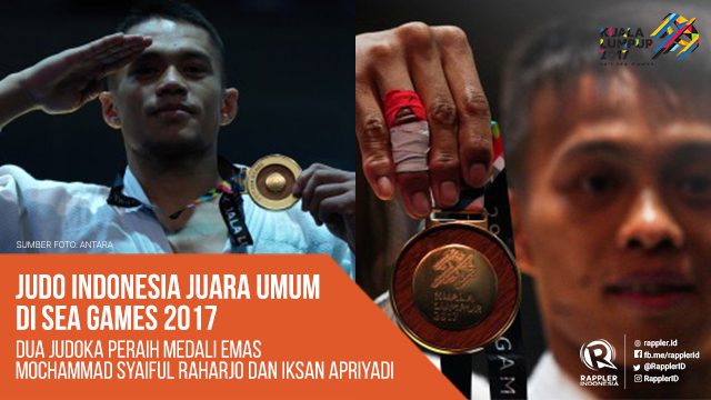 SEA Games: Raih dua emas, Judo Indonesia juara umum