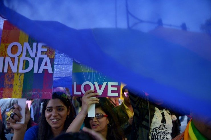 Hundreds march in India capital’s gay pride parade after shock ruling