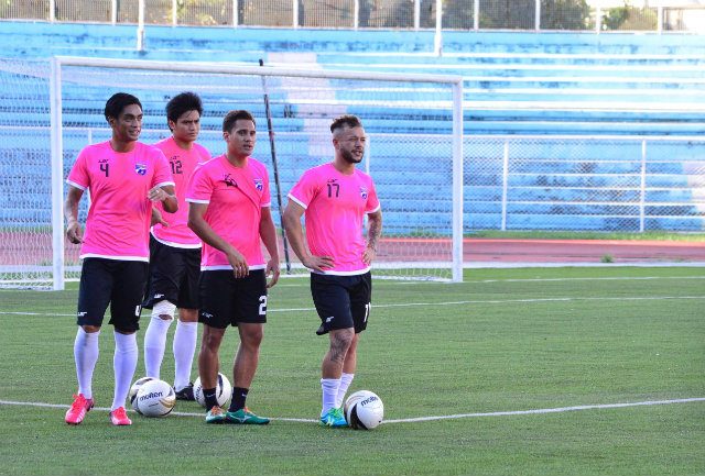 IN PHOTOS: Azkals train for FIFA World Cup qualifiers
