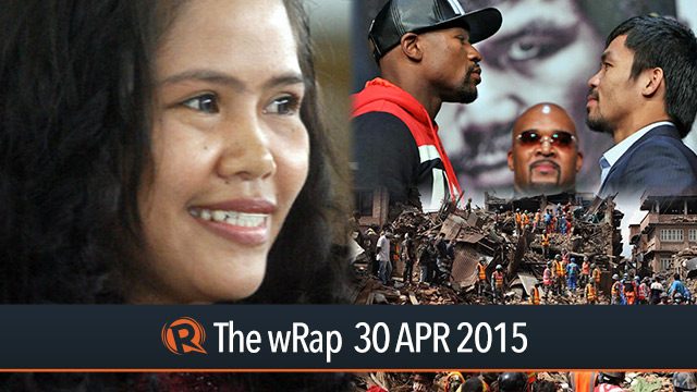 Mary Jane Veloso, UN for Nepal, Mayweather vs Pacquiao | The wRap