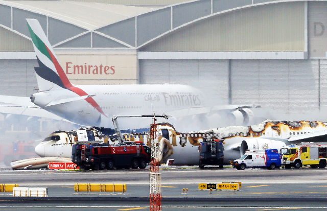 Emirates plane crash-lands in Dubai; all passengers, crew safe