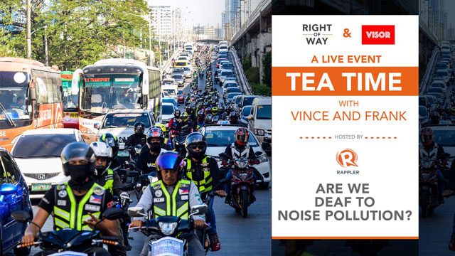 Tea Time with Vince and Frank: Are we deaf to noise pollution?