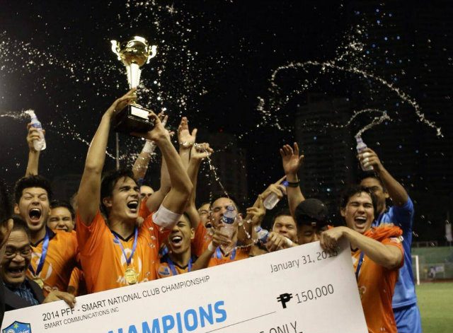 Loyola Meralco Sparks bag PFF-Smart national title