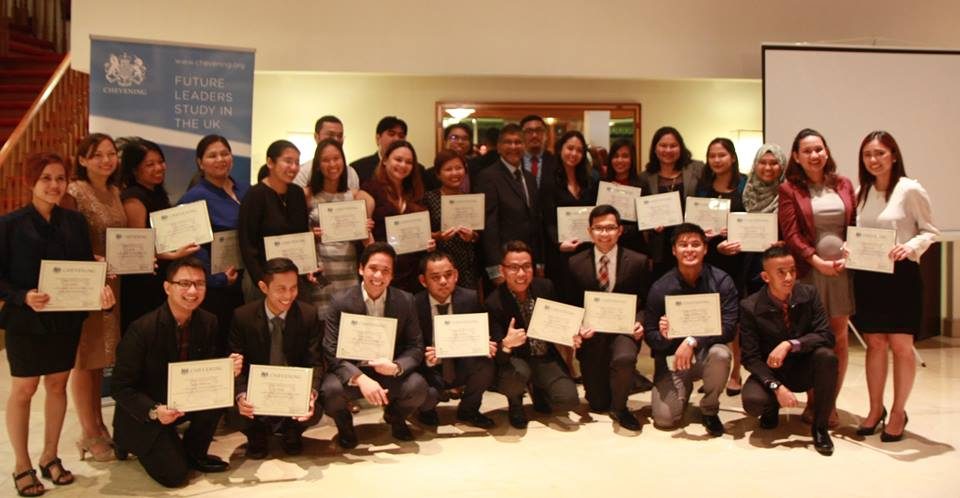 Filipinos awarded with Chevening scholarships to study in the UK