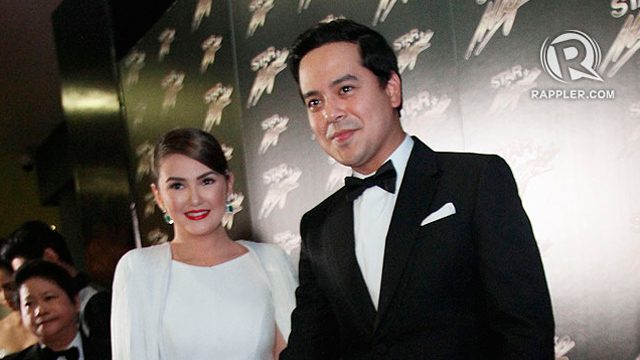 JOHN LLOYD AND ANGELICA. While the two have been together since 2012, they were only photographed at the red carpet together last year. Photo by Inoue Jaena/Rappler