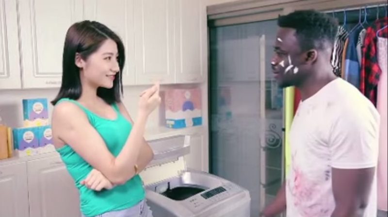 Chinese firm behind racist detergent ad tells critics to lighten up