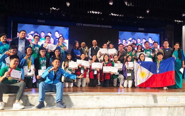 Filipino students win 33 awards at India math contest