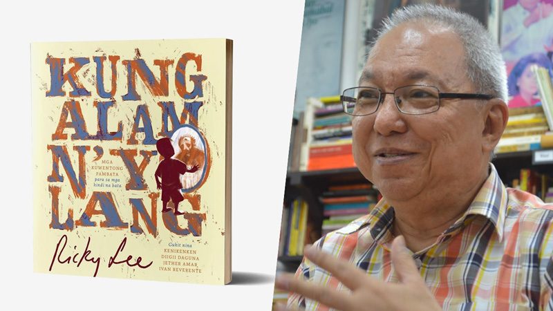 Ricky Lee releases new book ‘Kung Alam N’yo Lang’