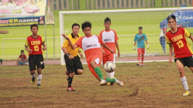 Mindanao Utara mengalahkan CARAGA di pertandingan pembuka sepak bola