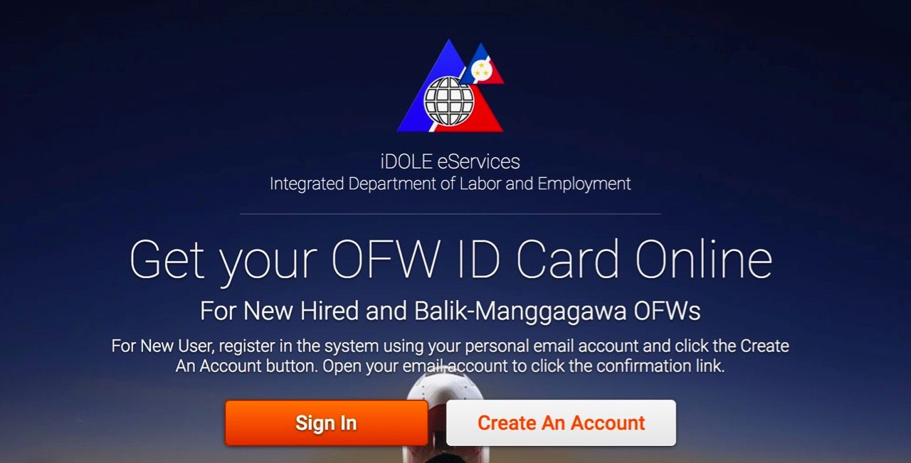 DOLE clarifies: website for OFW ID registration not yet ready