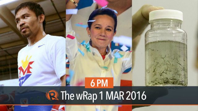 Comelec on Pacquiao, NPC endorsement, Zika virus | 6PM wRap