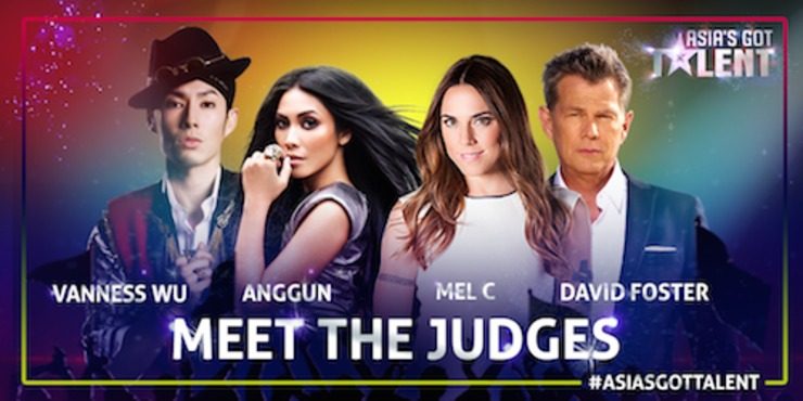 Anggun C. Sasmi resmi menjadi juri Asia’s Got Talent bersama David Foster, Melanie C., dan Vanness Wu. Foto oleh Asia’s Got Talent
