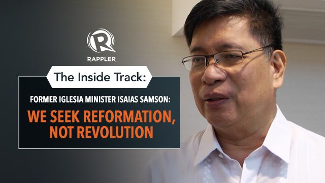 PODCAST: INC’s Samson: We seek reformation, not revolution