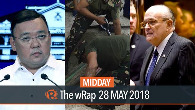 Roque on Duterte’s critics, Cimatu on Boracay, Giuliani on Russia probe | Midday wRap