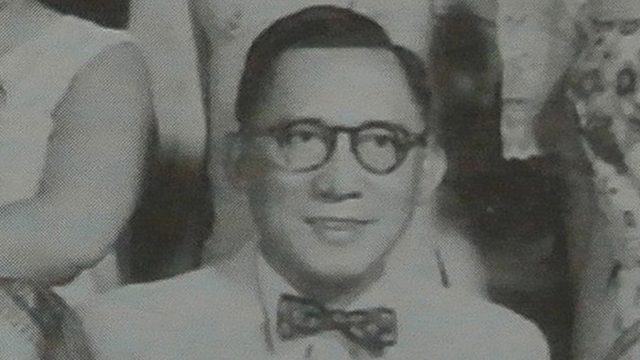 NARCISO RAMOS. Born in Pangasinan, Ramos was a journalist, lawyer, and 5-term legislator. Photo from Presidential Museum and Library PH 