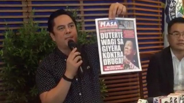 Duterte tabloid launched ahead of TV show
